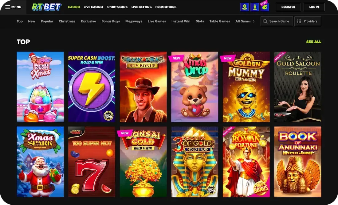 RTbet giochi